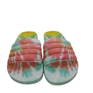 Bamboo Tie Dye Slide Sandal Women's Size 6